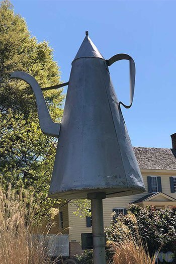 Old Salem NC Coffee Pot Image