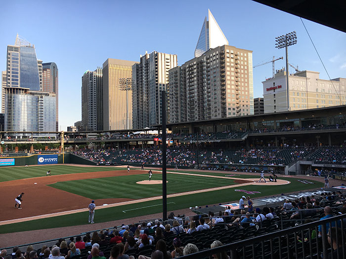 Things to Do in Charlotte NC BBT Baseball Stadium Image