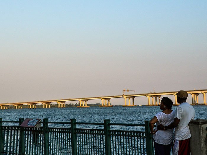 Small Towns of North Carolina New Bern NC Waterfront Park Image