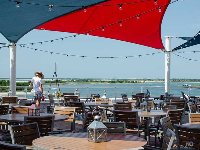 Downtown Beaufort NC Waterfront Restaurants Image