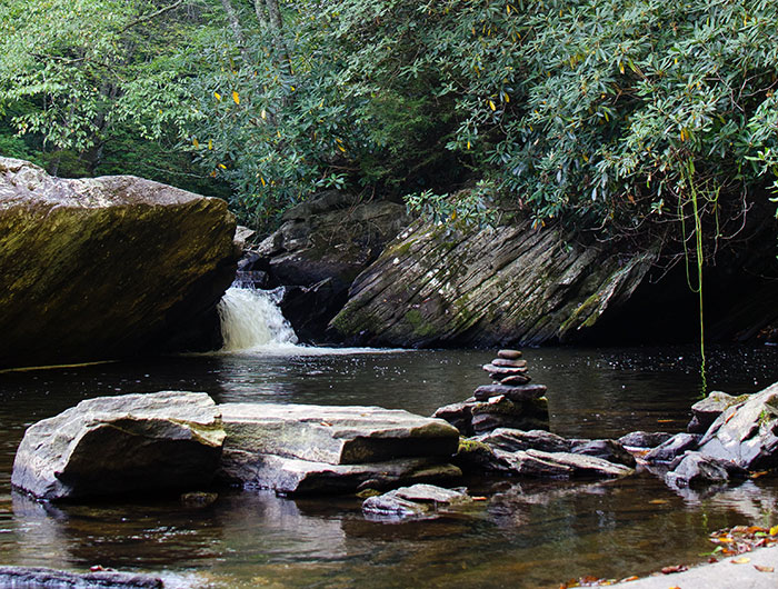 NC Mountains Boone Fork Trail Image