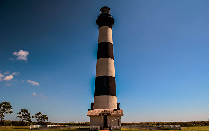 Things to Do in Outer Banks NC Bodie Island Lighthouse Image