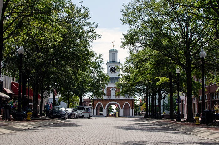 Many Fayetteville attractions are accessible via I-95 Exit 46 in North Carolina.
