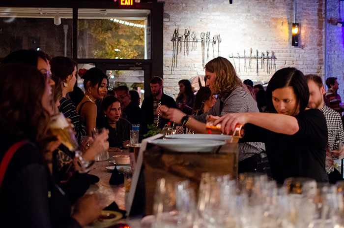 The beautiful bar at High Horse is just a part of why it's one of the most incredible restaurants in Raleigh.
