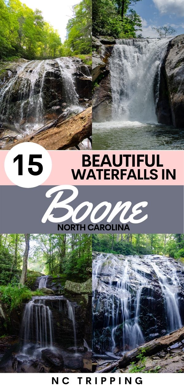 20 Beautiful Waterfalls near Boone NC (and Blowing Rock)