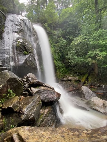 High Shoals Falls South Mountains State Park NC