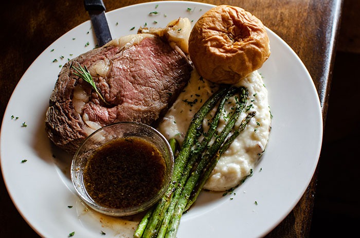 Prime Rib from Cafe Portofino
