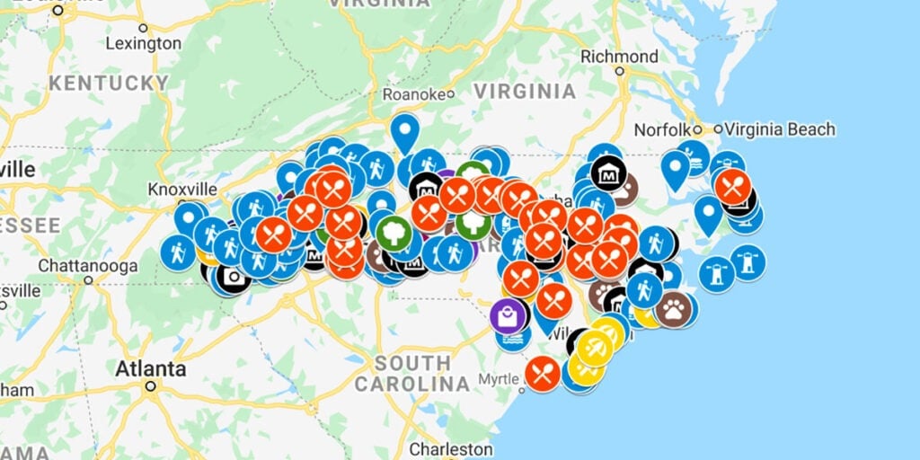 300 North Carolina Travel Guides from NC Tripping