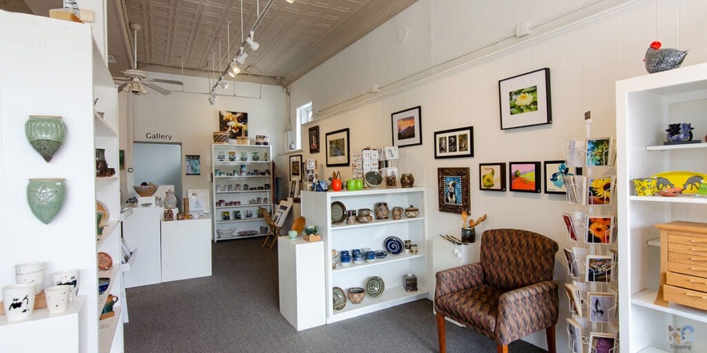 Nealy Andrews explains all that she and her team at the Toe River Arts do for area artists and the community.