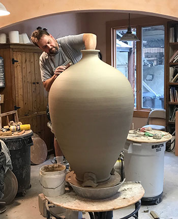 Ben Owen III Seagrove Pottery Image Courtesy of Ben Owen Pottery Taken by Jerry Wolford