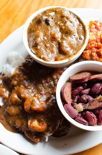 some homestyle southern comfort food from Pedalin' Pig