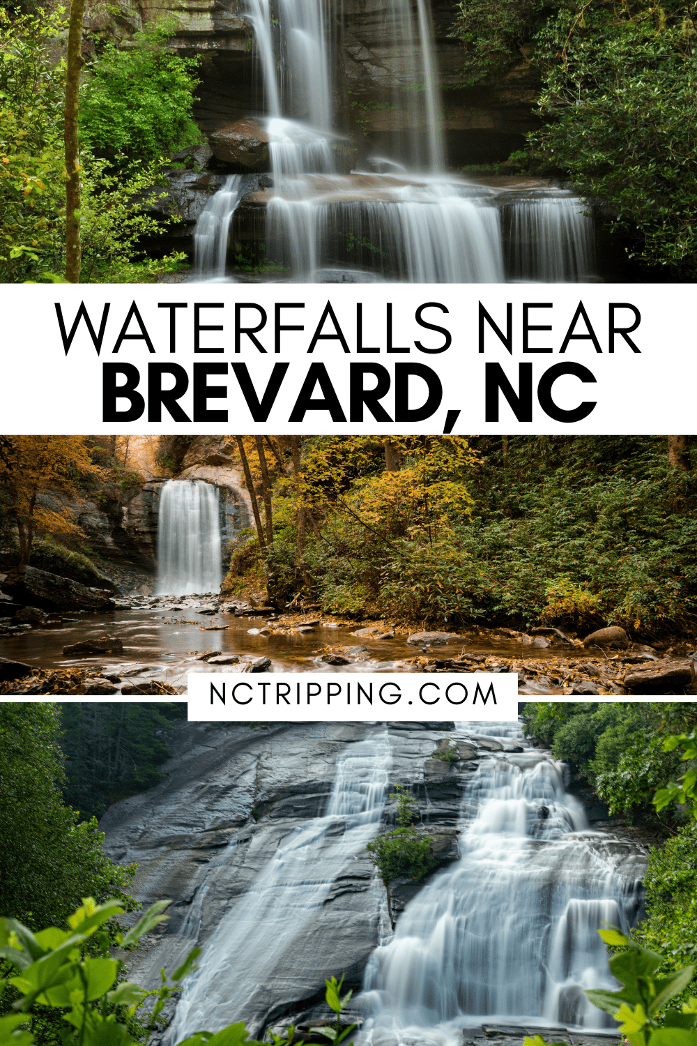 25+ Beautiful Waterfalls near Brevard NC (Within 1 Hour)