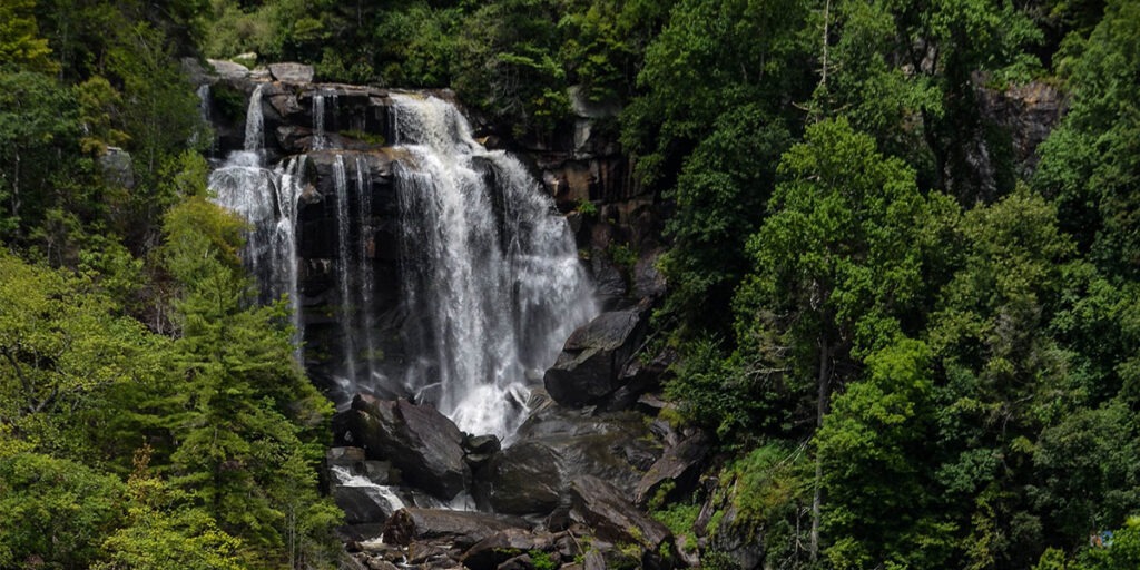 Waterfalls near Brevard NC