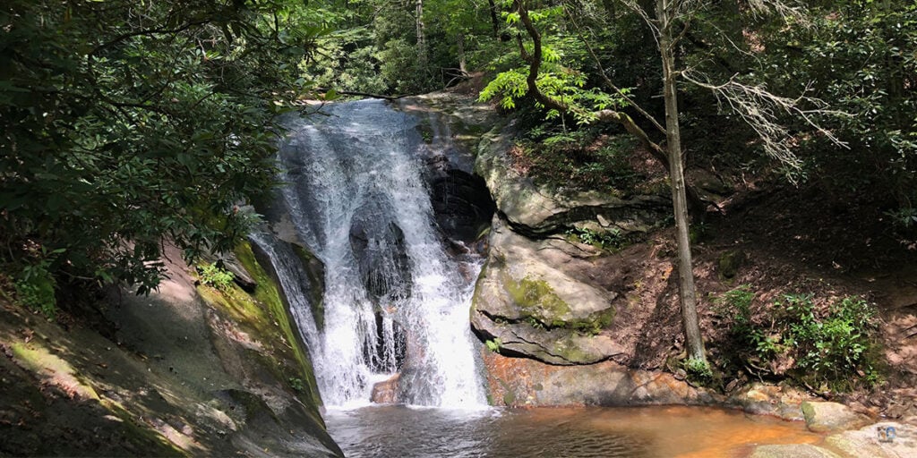 Widows Creek Falls Stone Mountain State Park NC