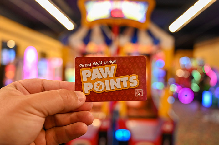 Paw points Great Wolf Lodge Concord NC