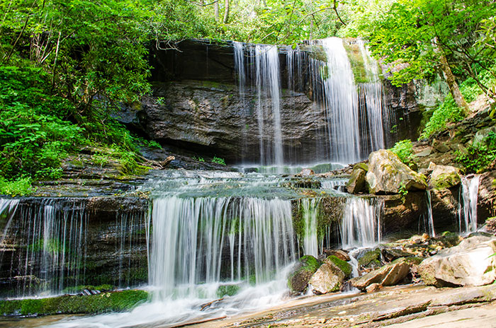 Blue Ridge Parkway Hikes Grassy Creek Falls