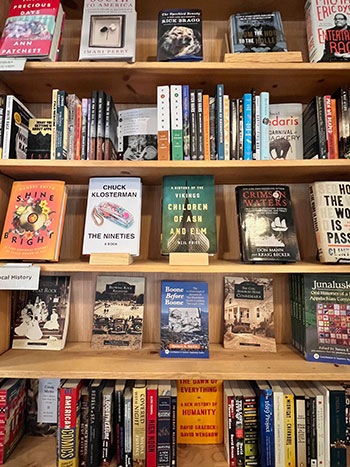 Bookstores in North Carolina Foggy Pine Books Boone NC