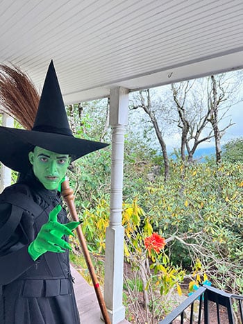 Wicked Witch Land of Oz Autumn at Oz Event Beech Mountain NC