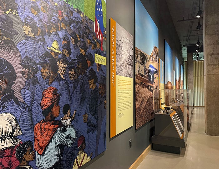 Fort Fisher State Historic Site Slavery Exhibit Image by NC Tripping