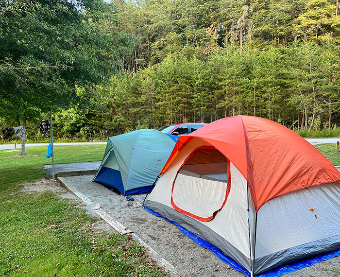Stone Mountain State Park NC Camping Image by NC Tripping