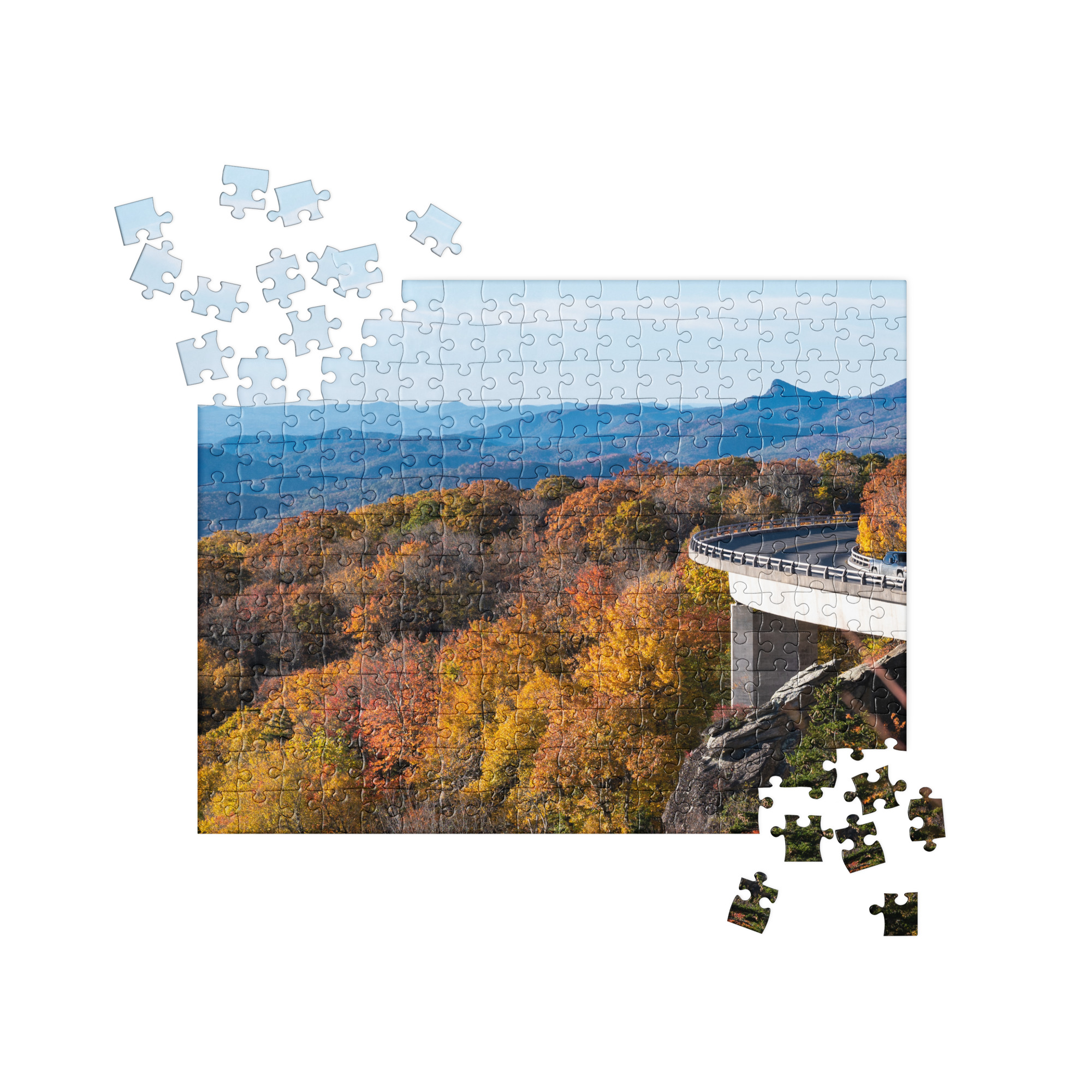 Blue Ridge Parkway Jigsaw puzzle NC Tripping