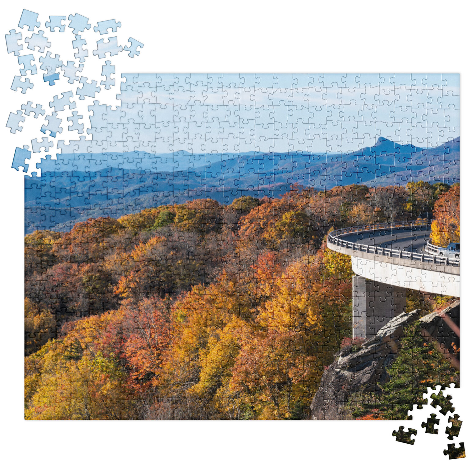 Blue Ridge Parkway Jigsaw puzzle NC Tripping