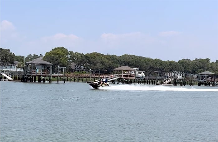 Holden Beach Jet Skis Image by NC Tripping