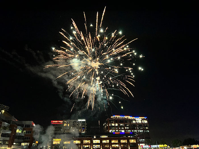 Durham Bulls Fireworks