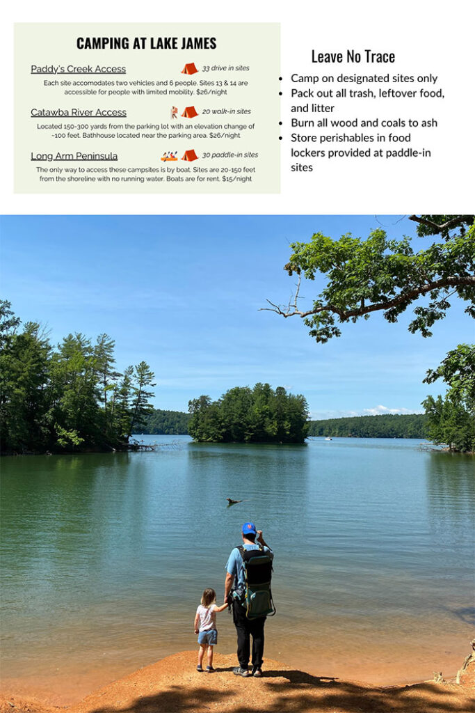 Sample Page NC State Parks Book Lake James