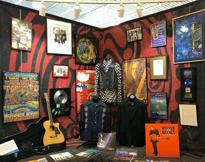 NC Music Hall of Fame Kannapolis NC Warren Haynes Exhibit Image by NC Tripping