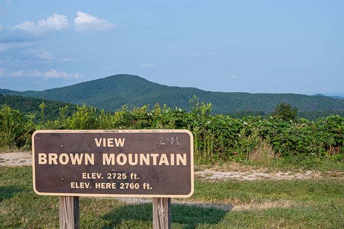 Brown Mountain View Brown Mountain Lights NC Oddities Image by NC Tripping