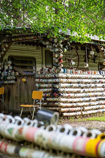 Collettesville Cup House Caldwell County NC Oddities Image by NC Tripping