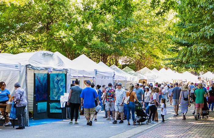 2024 Lazy Daze Arts Festival Cary NC Image Courtesy of Lazy Daze