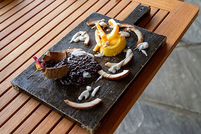 Cataloochee Ranch Dining dessert Image by NC Tripping