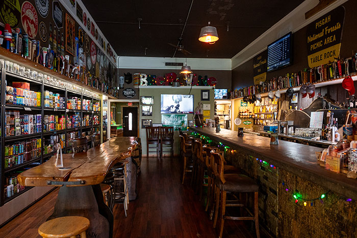 Morganton downtown brown mountain bottleworks