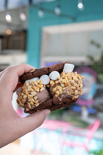 Morganton restaurants ice cream sammies