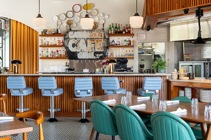 Native Diner Greenville interior