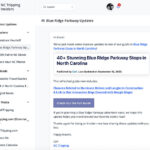 NC Tripping Insider Dashboard Updates Example
