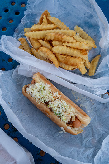 Wilkes Igloo hot dog