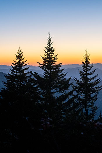 waterrock knob sunset 2025 02