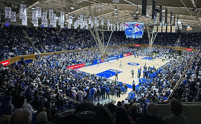 Cameron Indoor Stadium Duke University Durham NC Image by NC Tripping