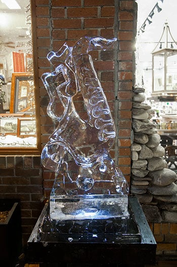 Ice Block Party Waynesville NC Visit Haywood Ice Fest North Carolina Image by NC Tripping