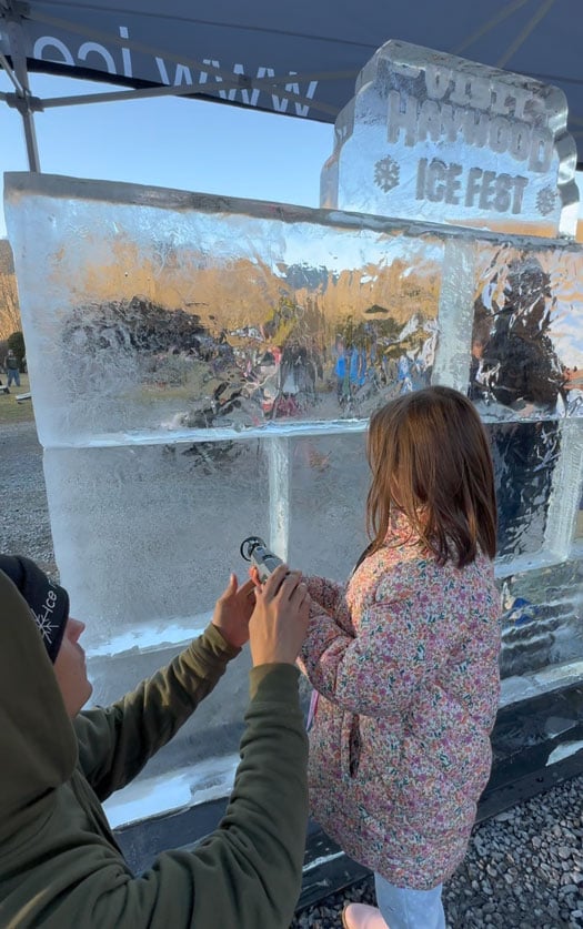 Maggie Valley NC Visit Haywood Ice Fest Extravaganza Image by NC Tripping