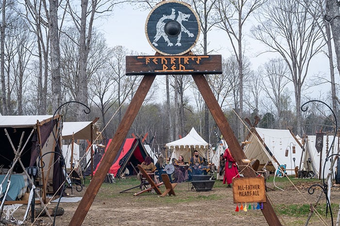 The Viking Experience Festival Encampments Image by NC Tripping