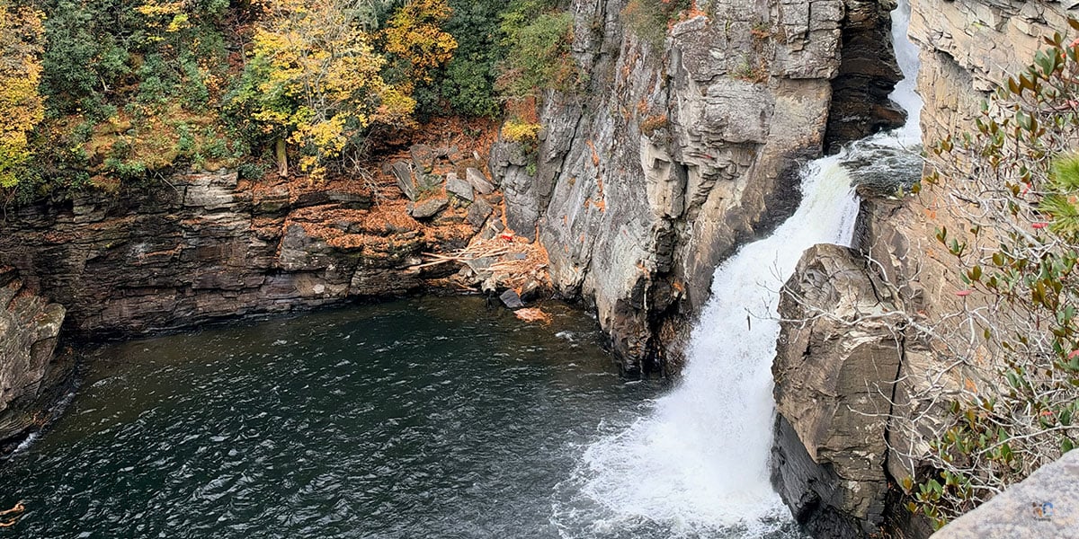 Linville Falls NC Waterfalls Hikes Image and Travel Guide by NC Tripping