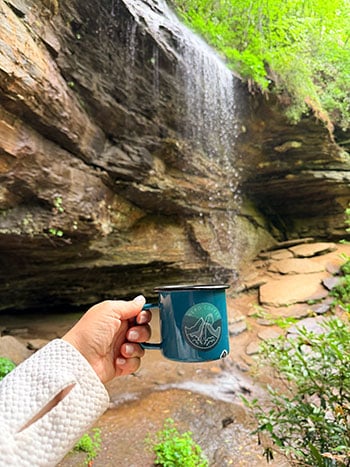 coffee hike in brevard