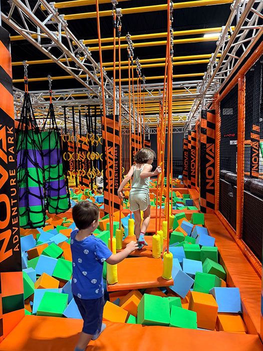Nova Adventure Park Durham NC Indoor Play Spaces Image by NC Tripping