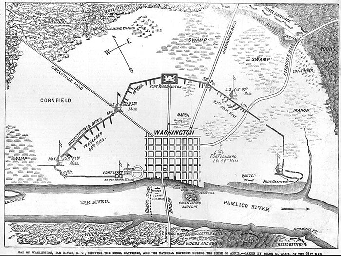a href https commons.wikimedia.org wiki File OP 64 Map of Tar River NC 9091346619.jpg State Archives of North Carolina a No restrictions via Wikimedia Commons