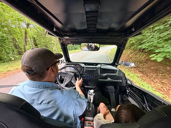 noons end utv tour nantahala lake
