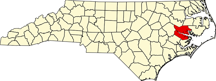 Beaufort County Map Image Credit David Benbennick Public domain via Wikimedia Commons
